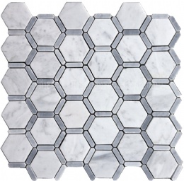 honeycomb hexagon mosaic