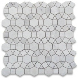 hexagon sunflower mosaic